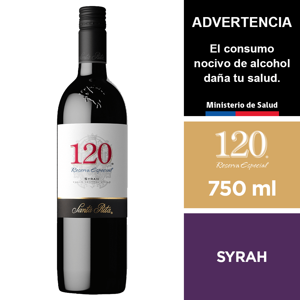120 Syrah 750ml