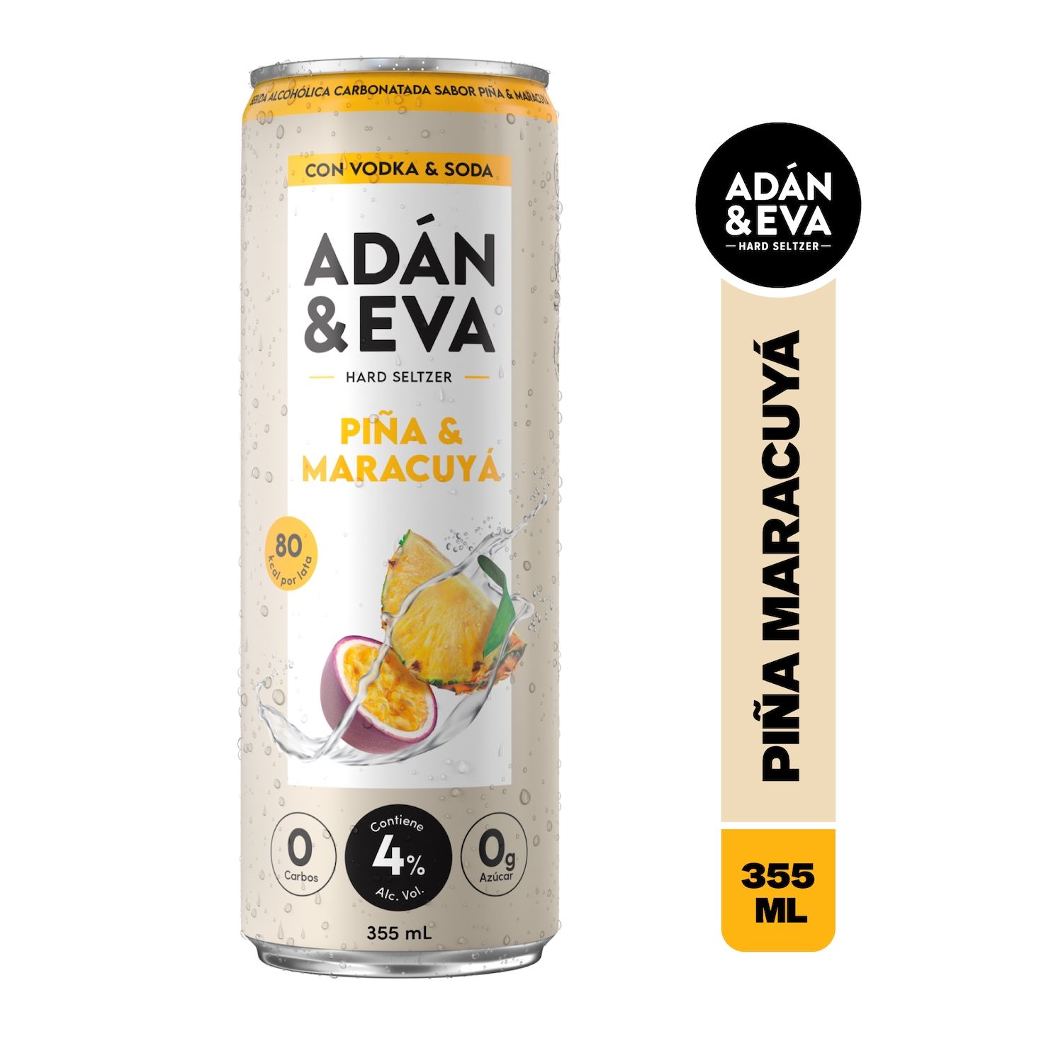 Adan y Eva Maracuya y Piña