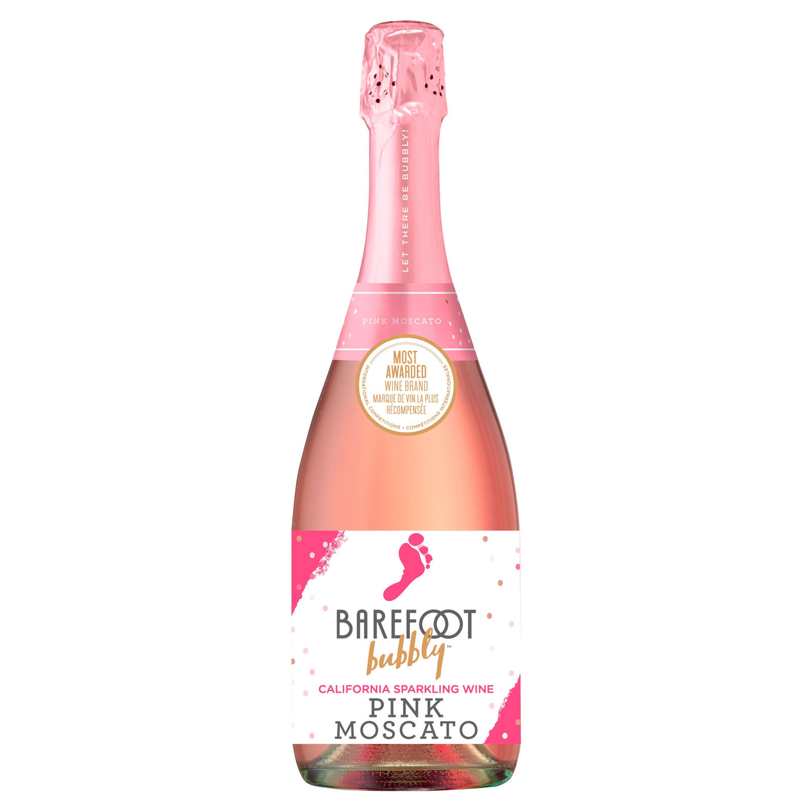 BAREFOOT BUBBLY PINK MOSCAto