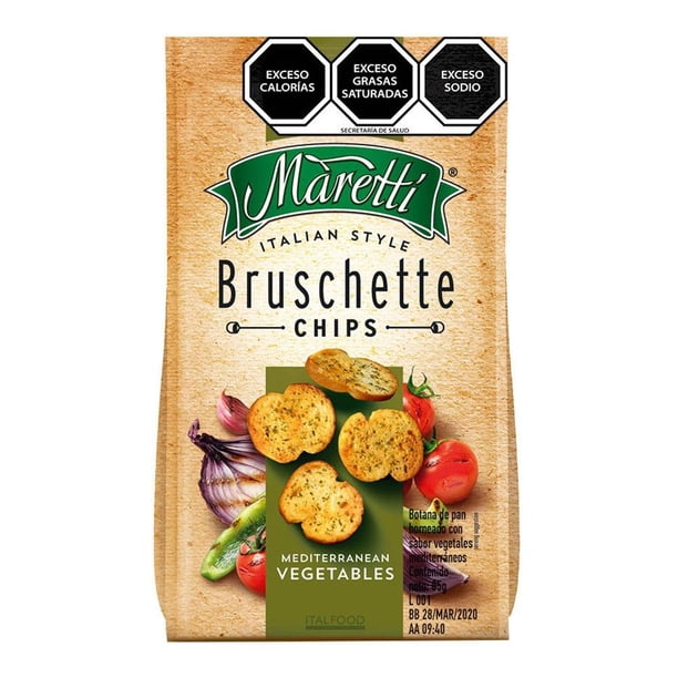 BRUSCHETTE VEGETALES