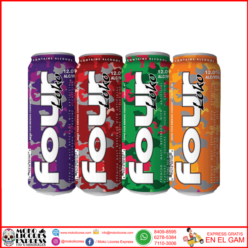 Caja Four Loco Sabores