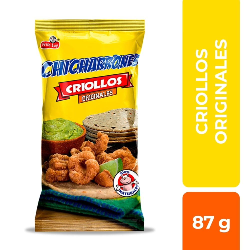 Chicharron criollo original