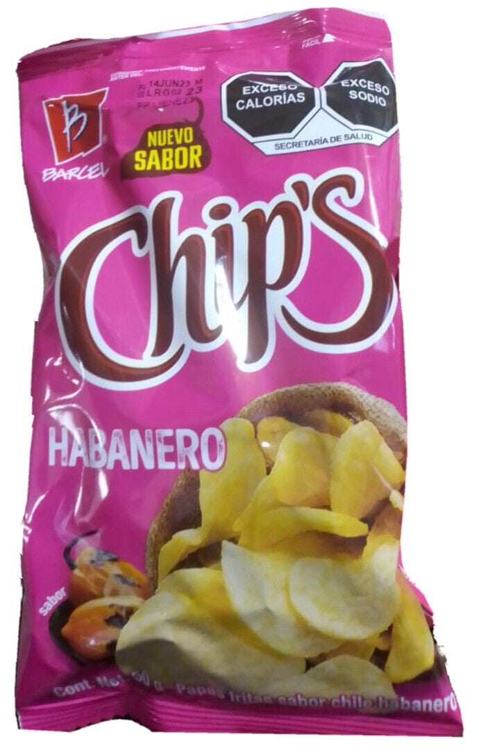 CHIPS HABANERO 36g