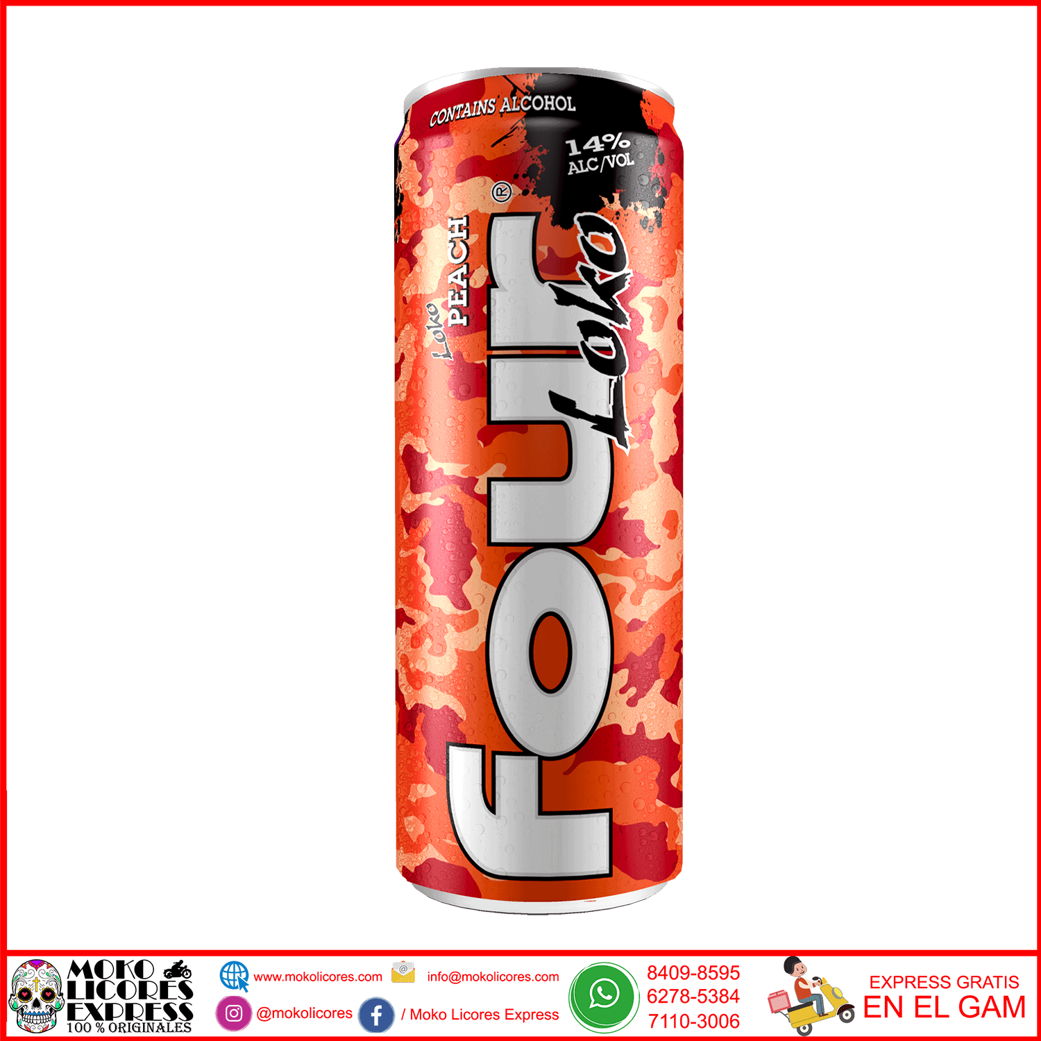 FOUR LOCO LULO 473ML