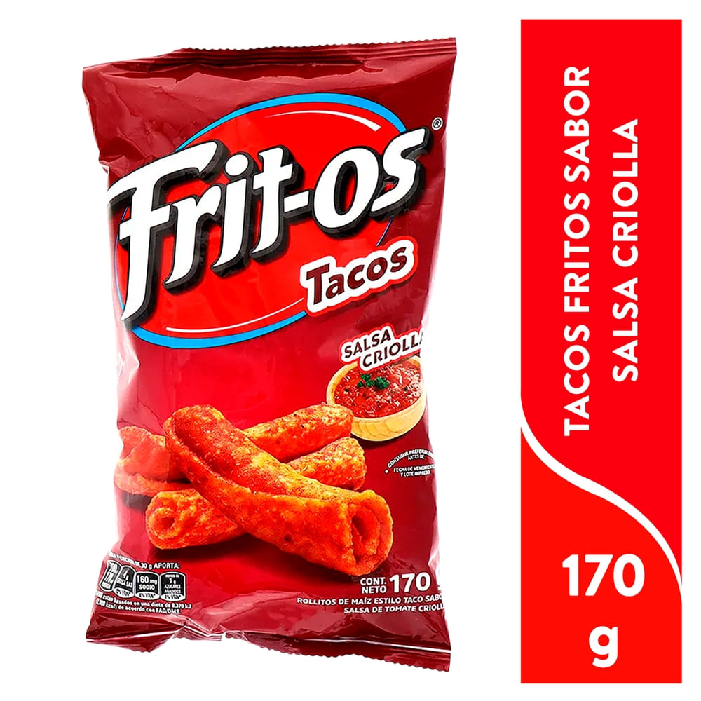 Fritos Tacos Salsa Criolla 170