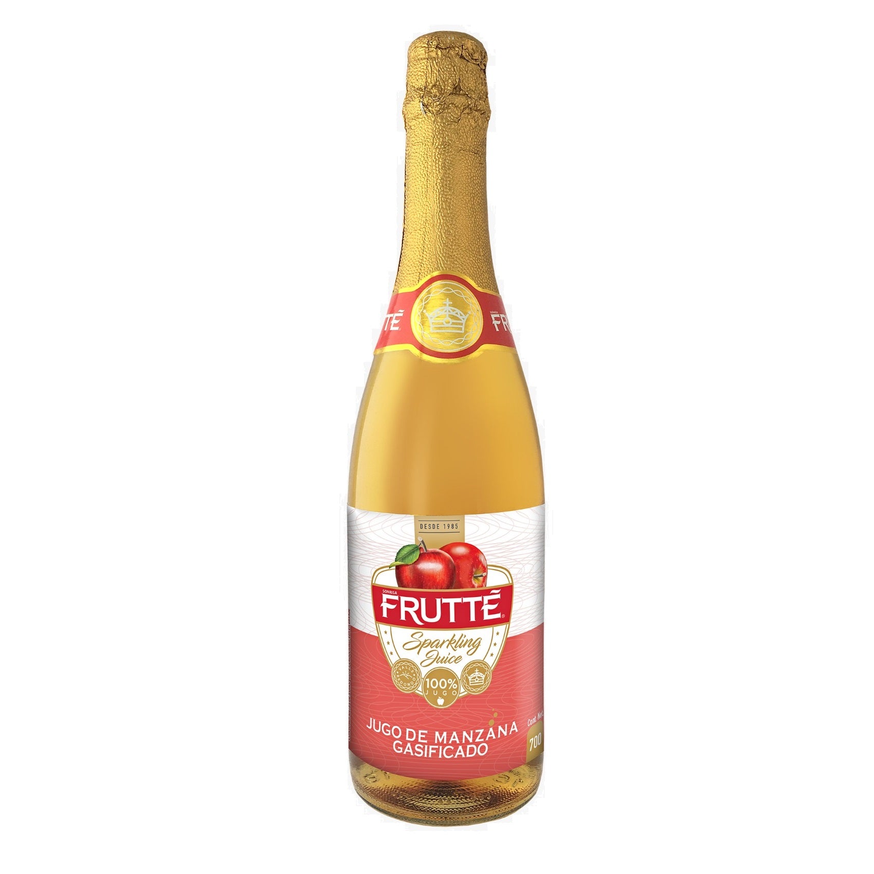 Jugo de Manzana Gasificado 750