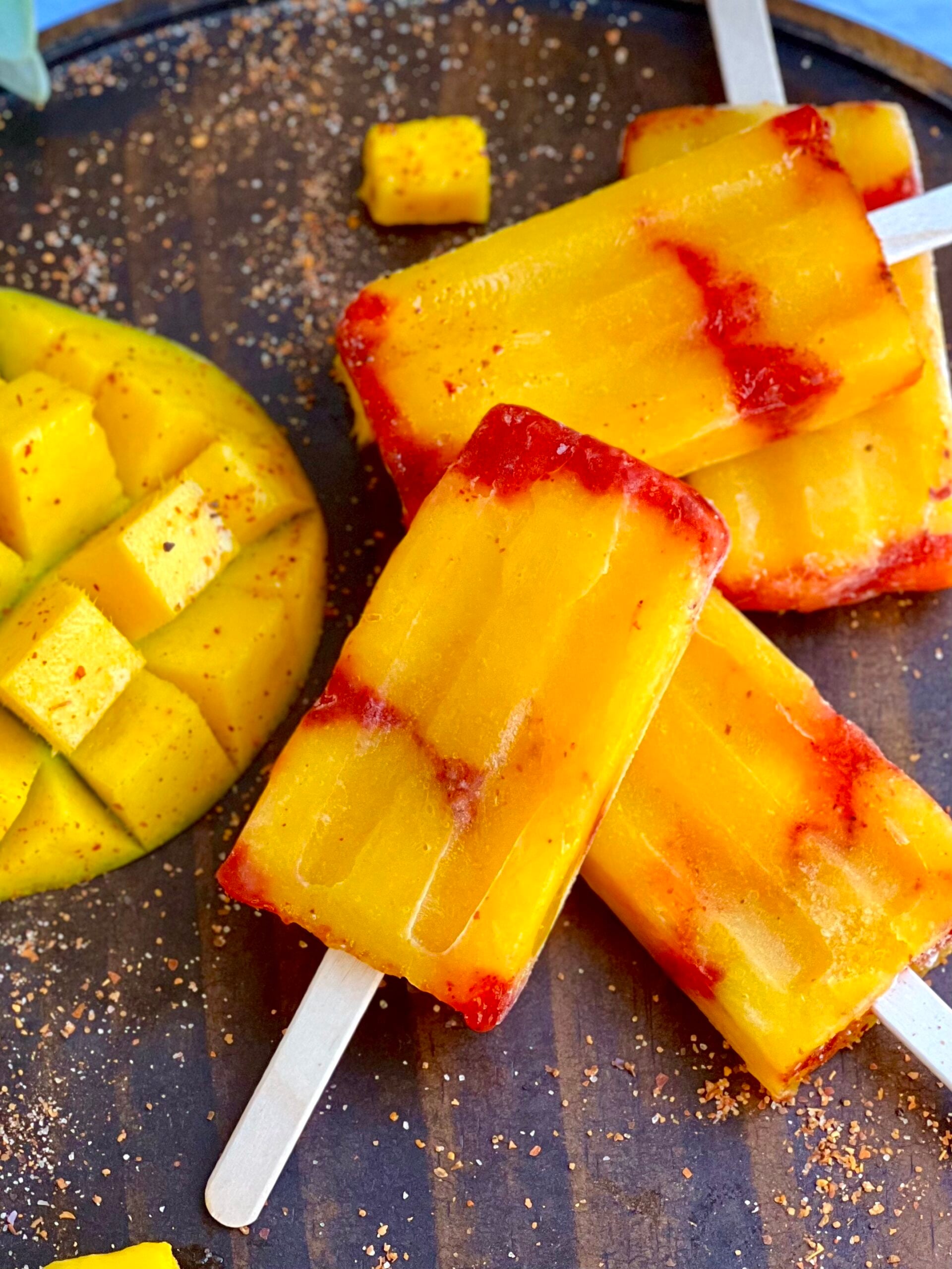 Paleta Mango con Chamoy