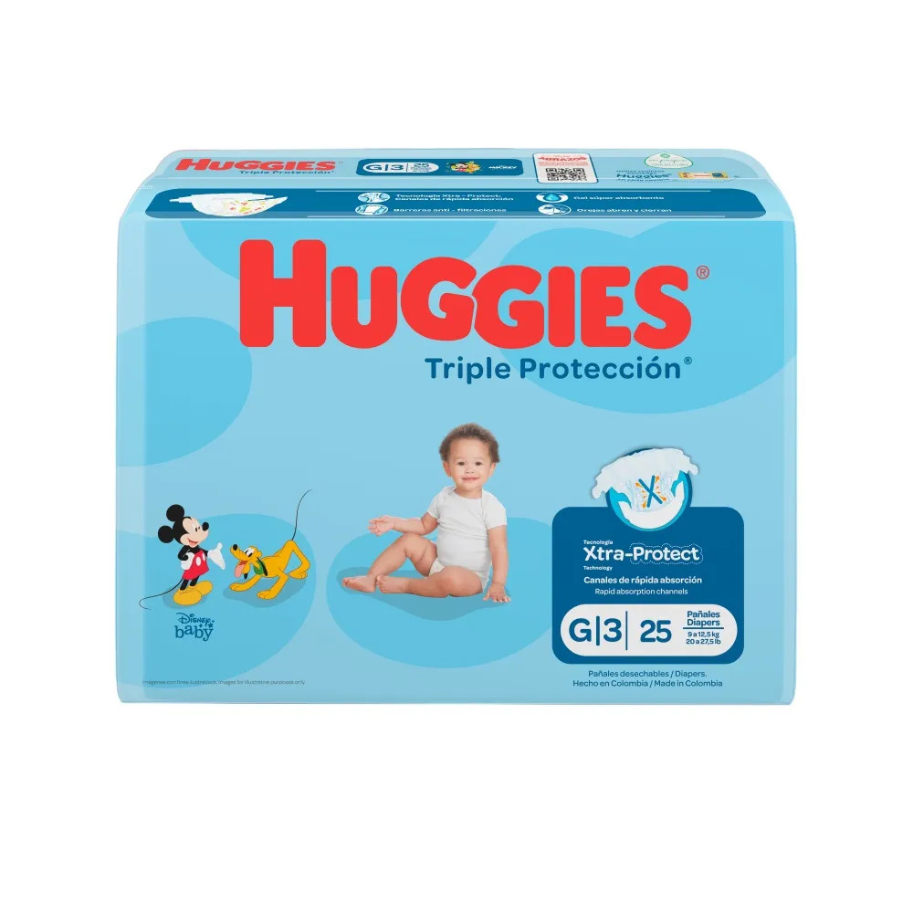 PAÑAL HUGGIES G 3