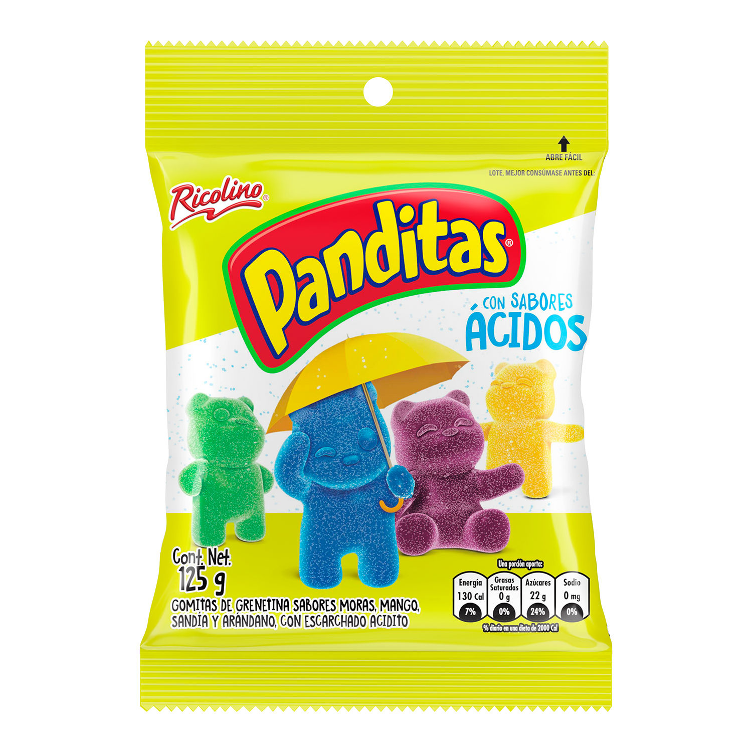 Panditas Acidas 125 g