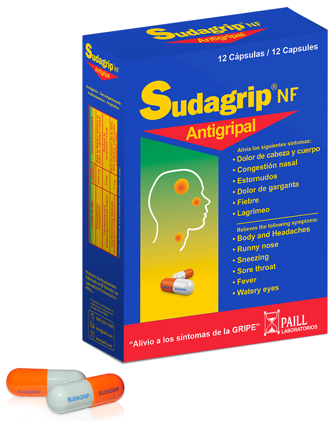 Pastillas Sudagrip