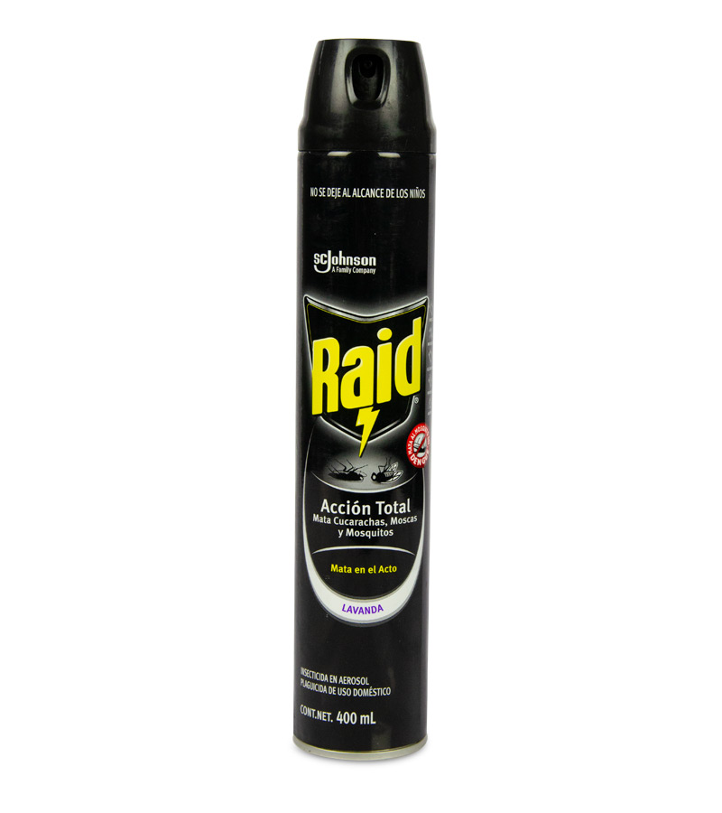 RAID ACCION TOTAL LAVANDA NEGR