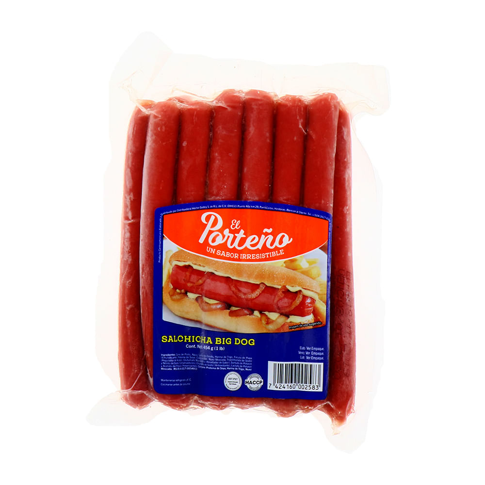 SALCHICHA HOT DOG PORTEÑO