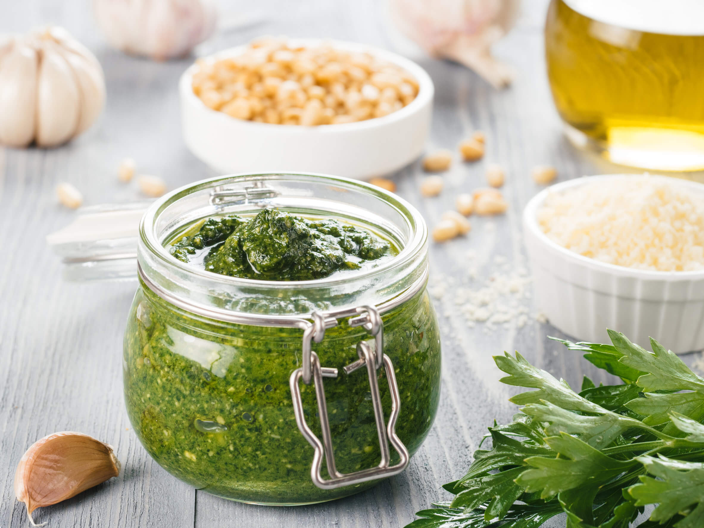 salsa de ajo con perejil 160ml