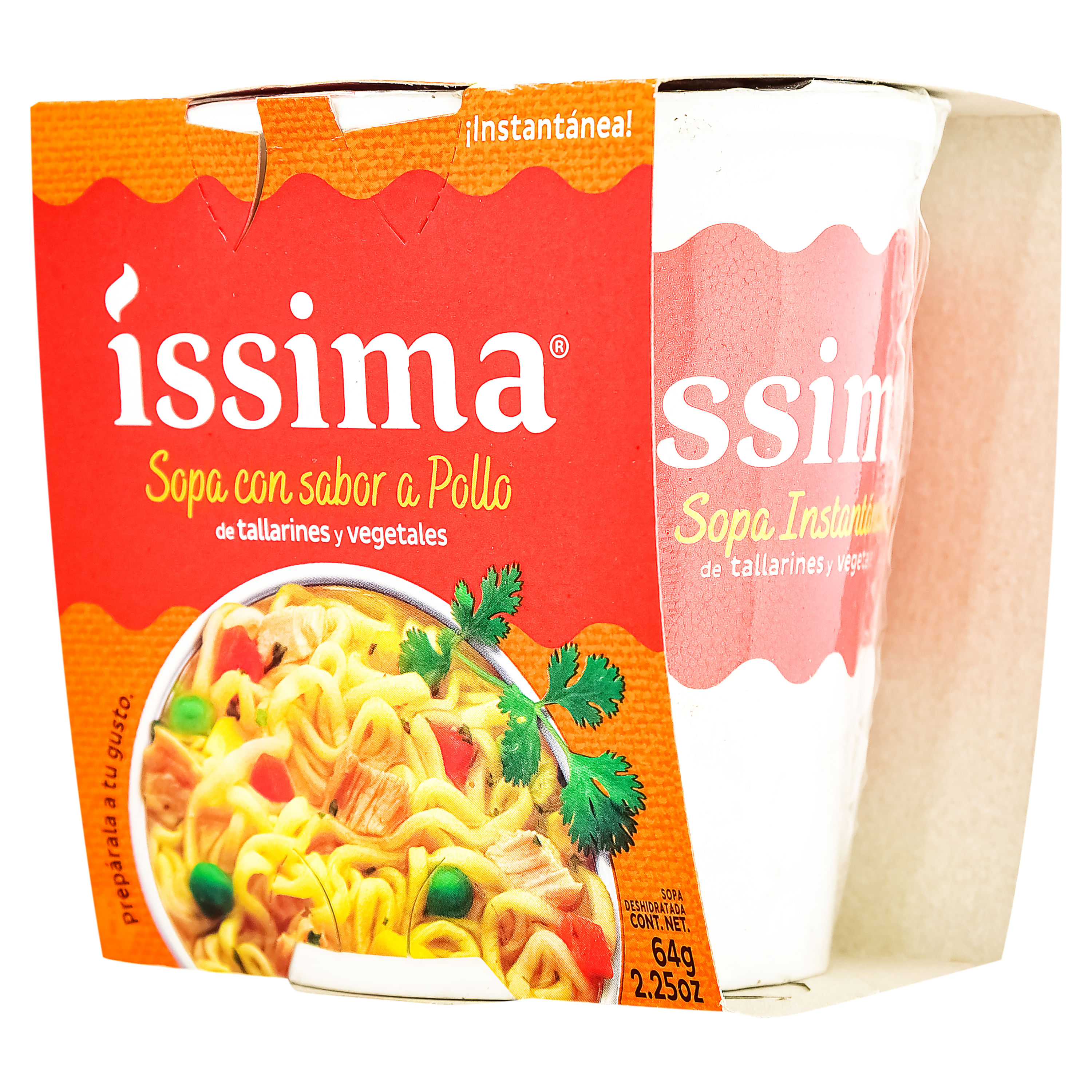 Sopa Con Sabor a pollo Issima
