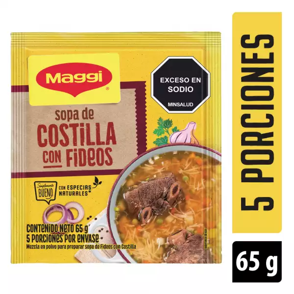 SOPA MAGGI COSTILLA