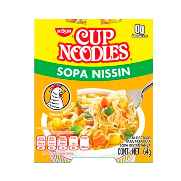 Sopa Nissin de Pollo 64g