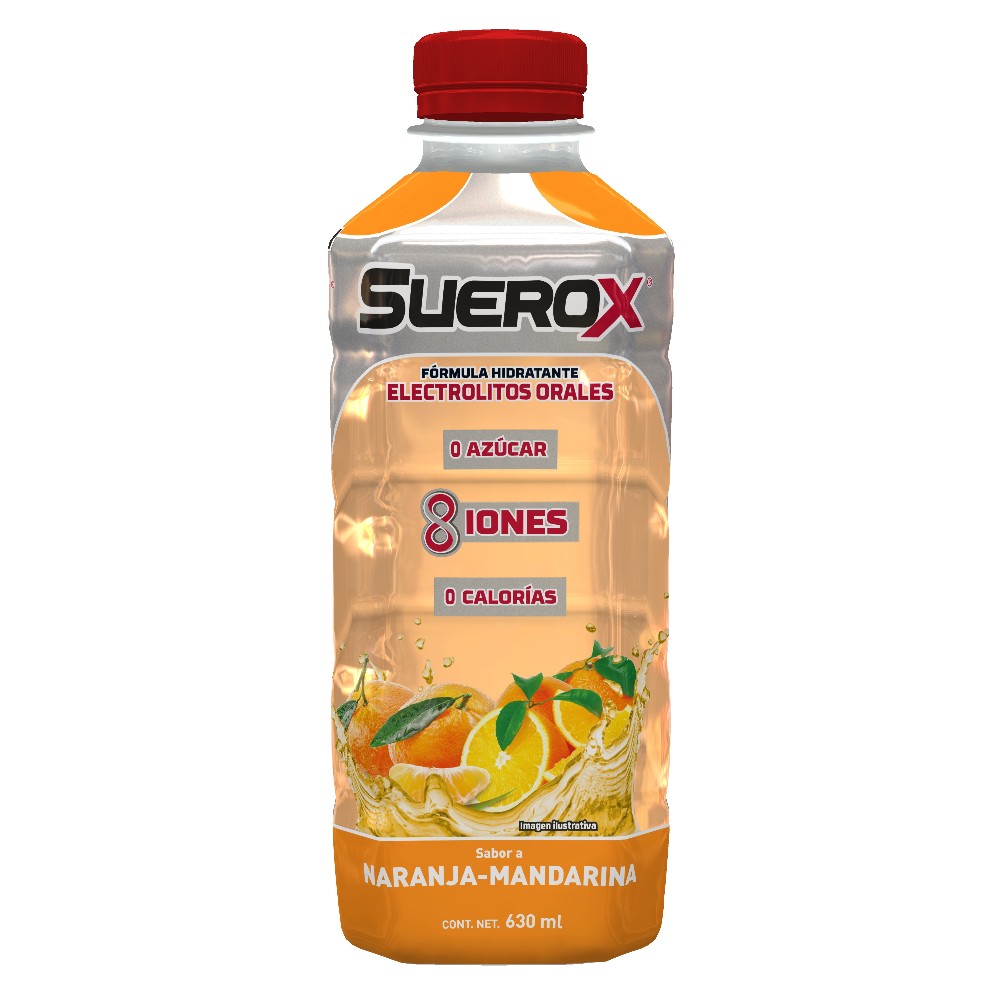 SUEROX NARANJA MANDARINA 630ML