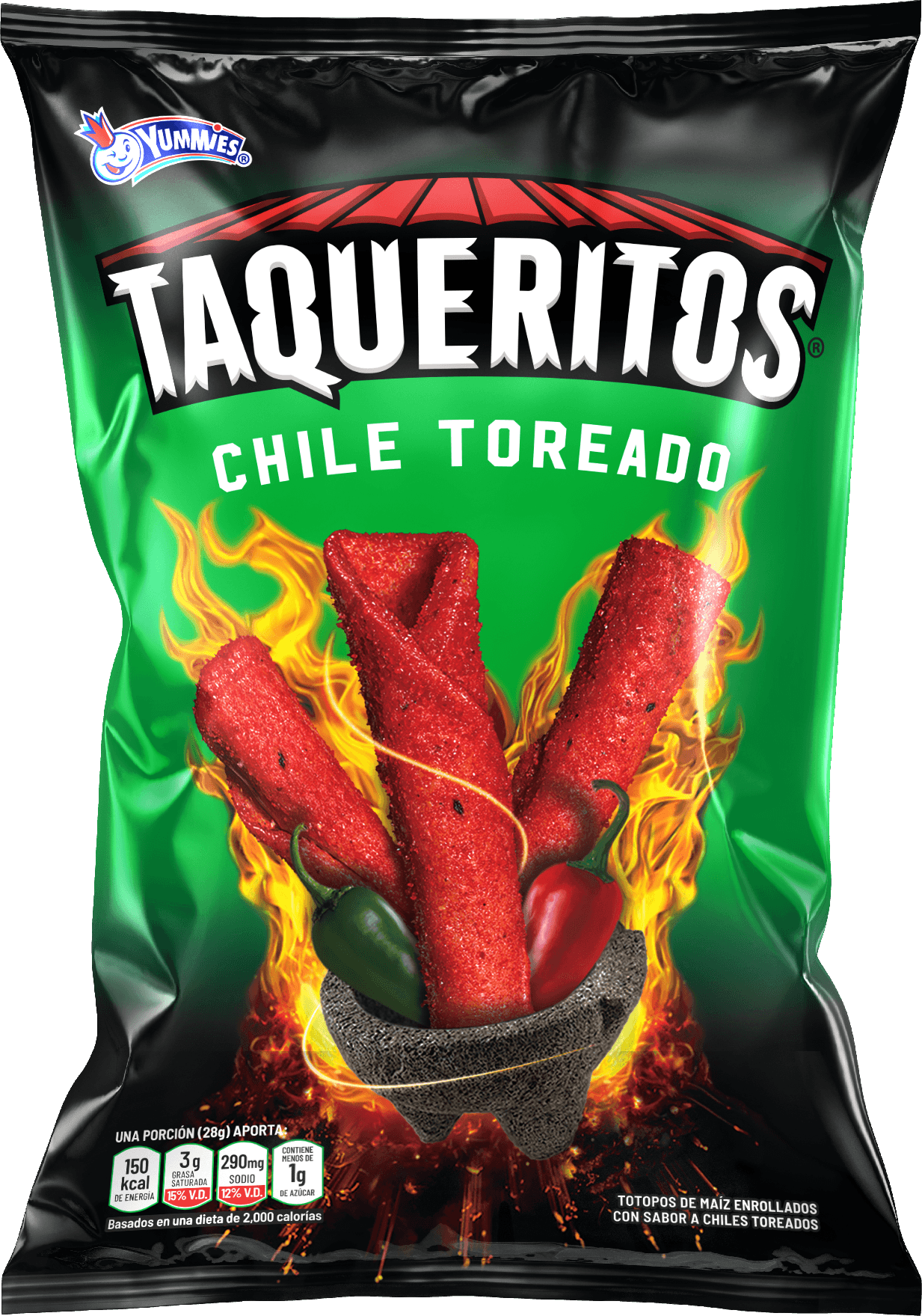 Taquerito Chile Toreado 36g