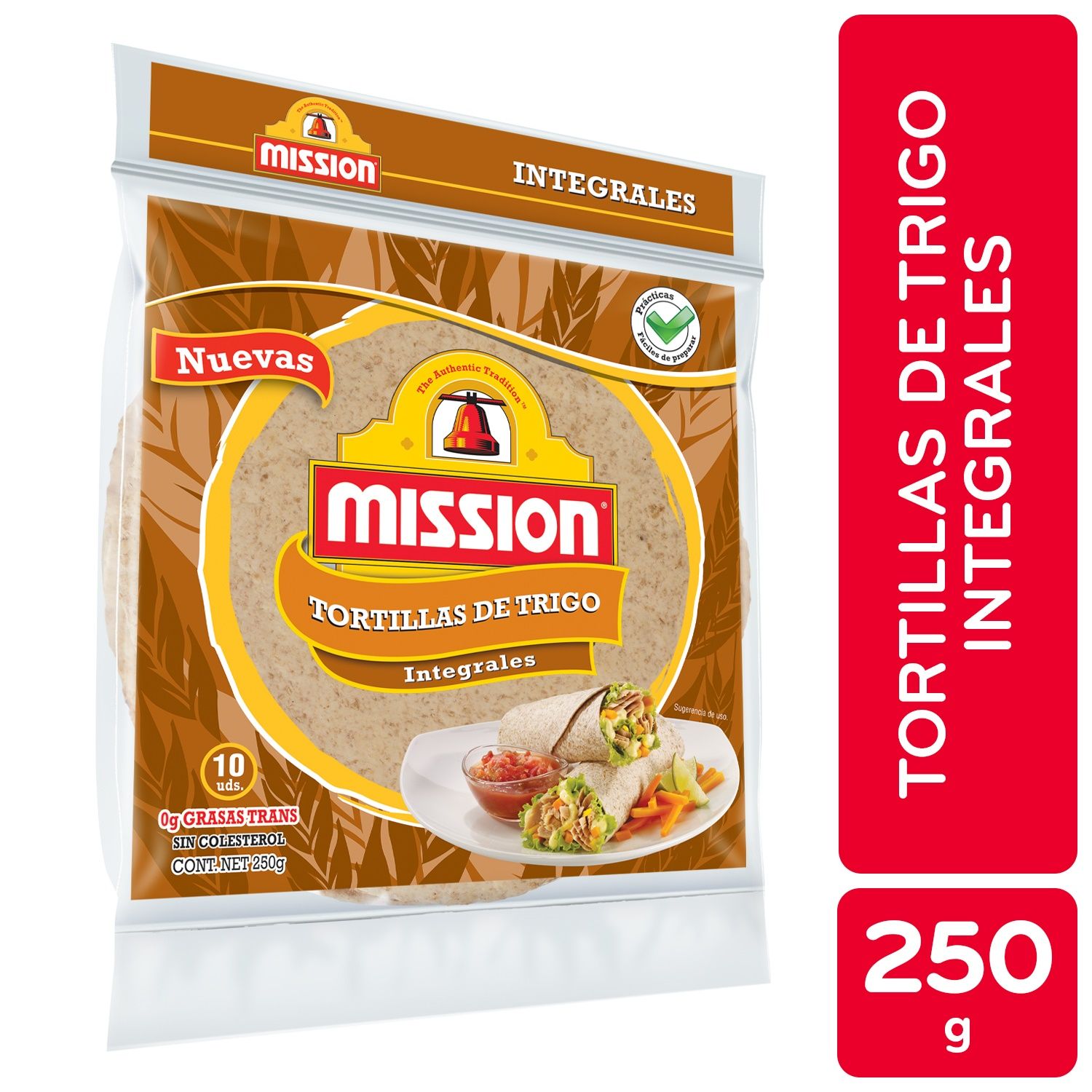 TORTILLA MISION BALEADA 250G