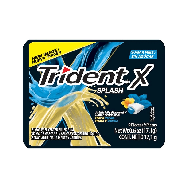 Trident splash menta vainilla