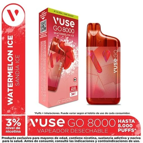 VUSE GO 8000 WATERMELON ICE