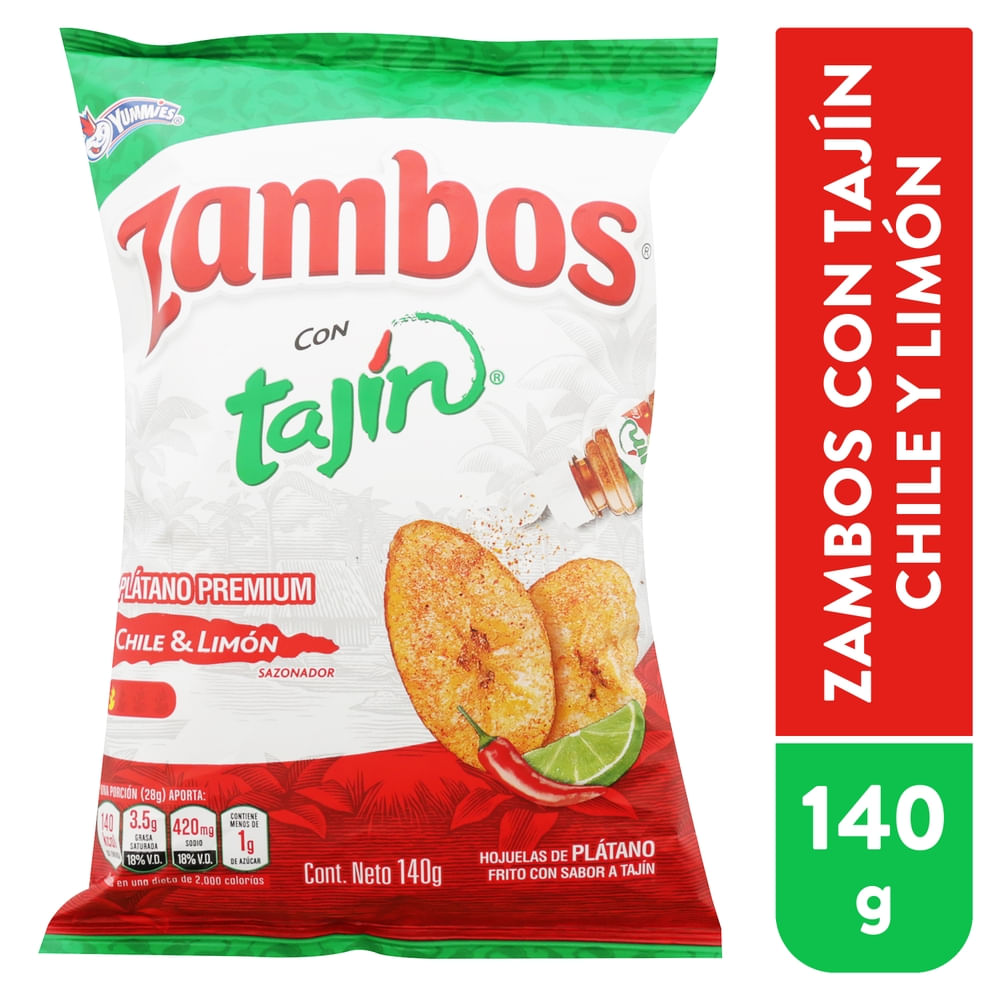 ZAMBO PLATANO TAJIN 140g